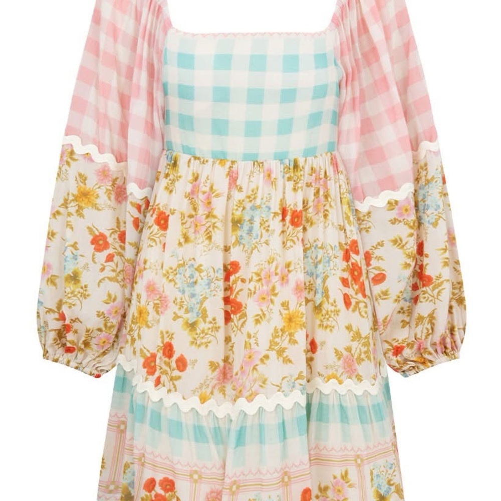 NWOT Spell & the Gypsy Collective 'Flora Tunic Dress' in Pastel size M